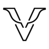 Vantora V logo transparent